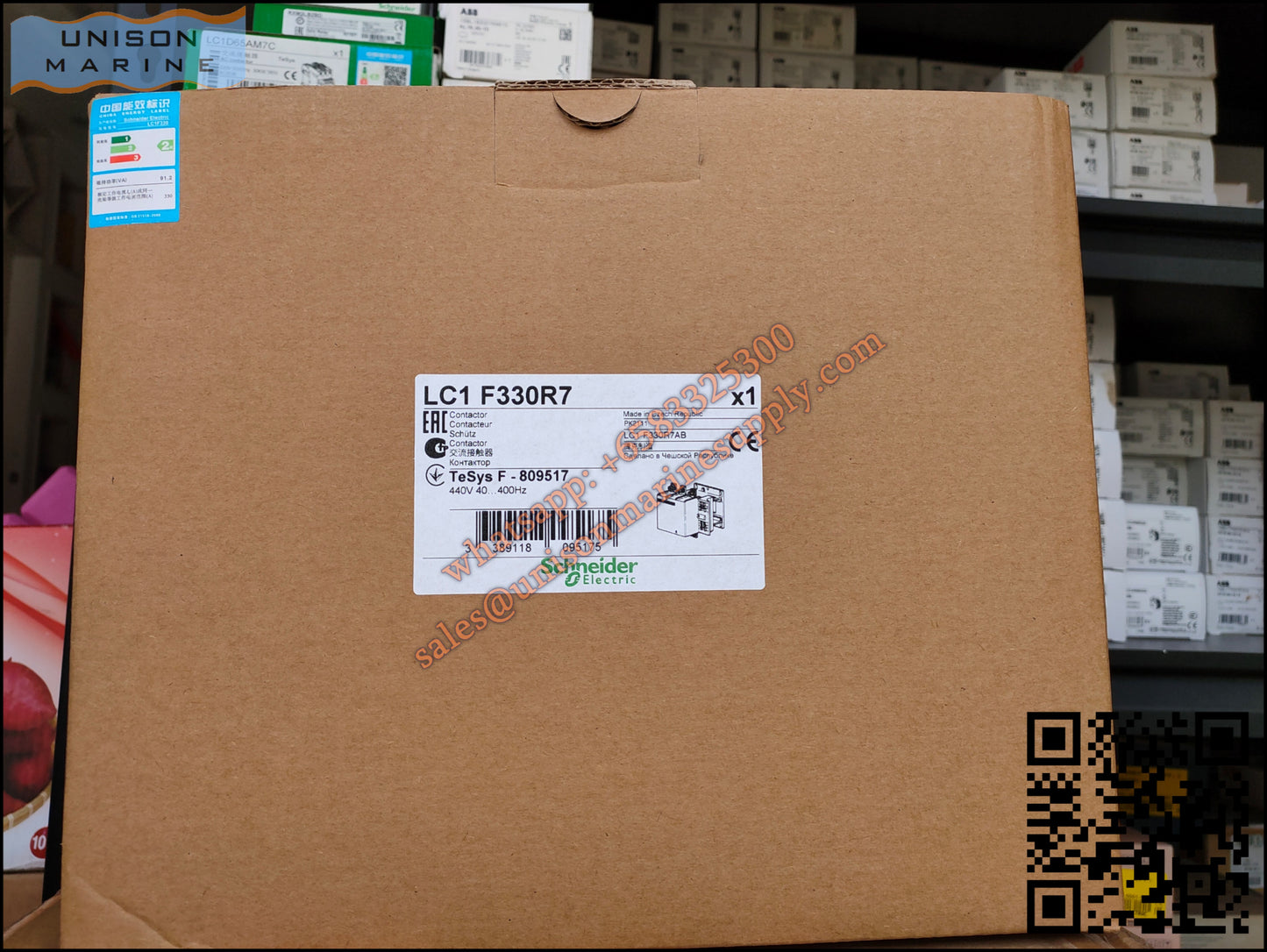 Schneider TeSys Deca Contactors : LC1F330R7