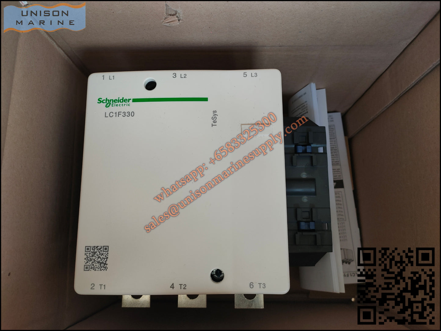 Schneider TeSys Deca Contactors : LC1F330R7