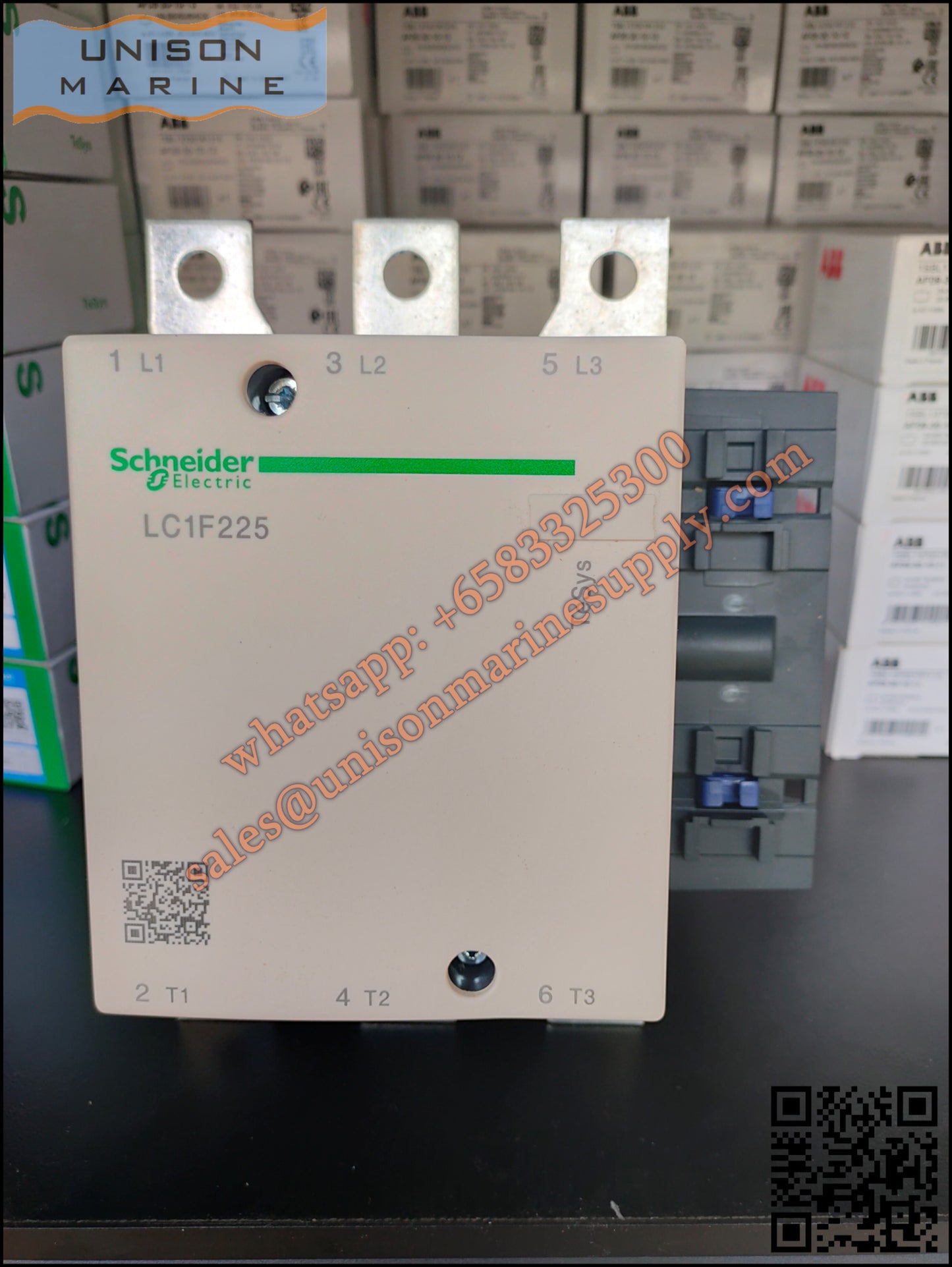Schneider TeSys Deca Contactors : LC1F225R7