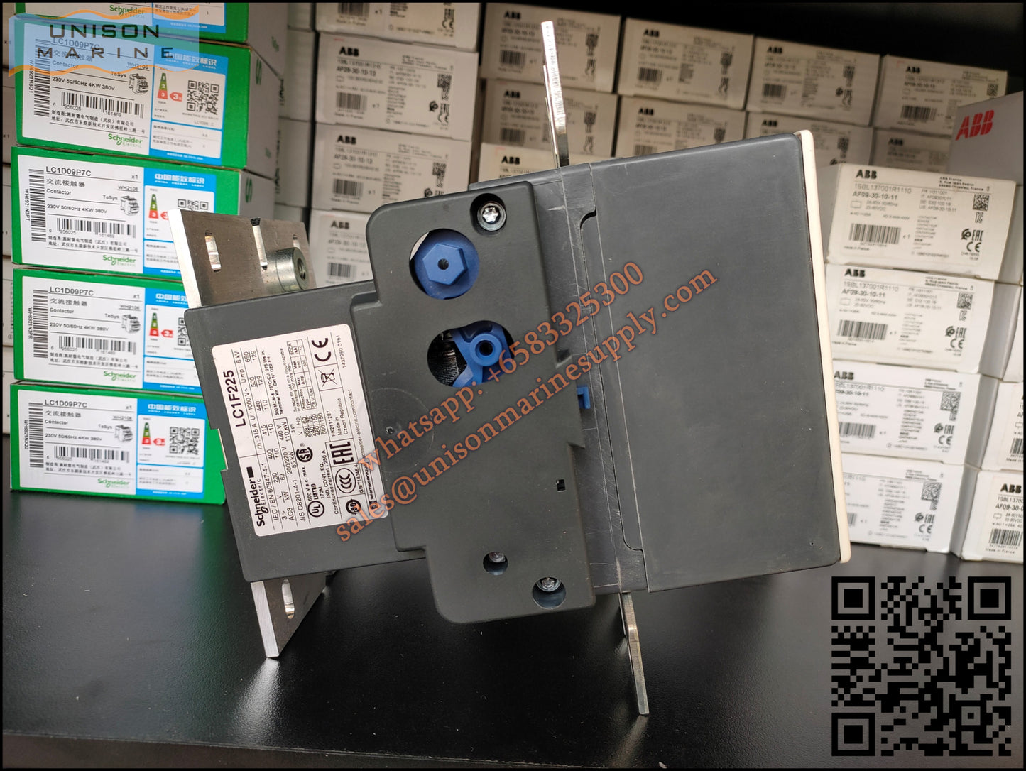 Schneider TeSys Deca Contactors : LC1F225R7