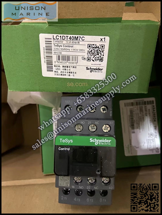 Schneider TeSys Deca Contactors: LC1DT40M7C