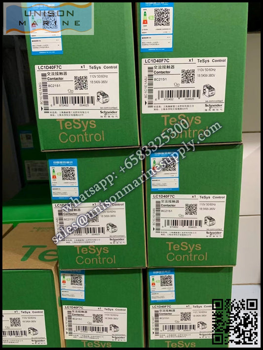 Schneider TeSys Deca Contactors : LC1D40F7C