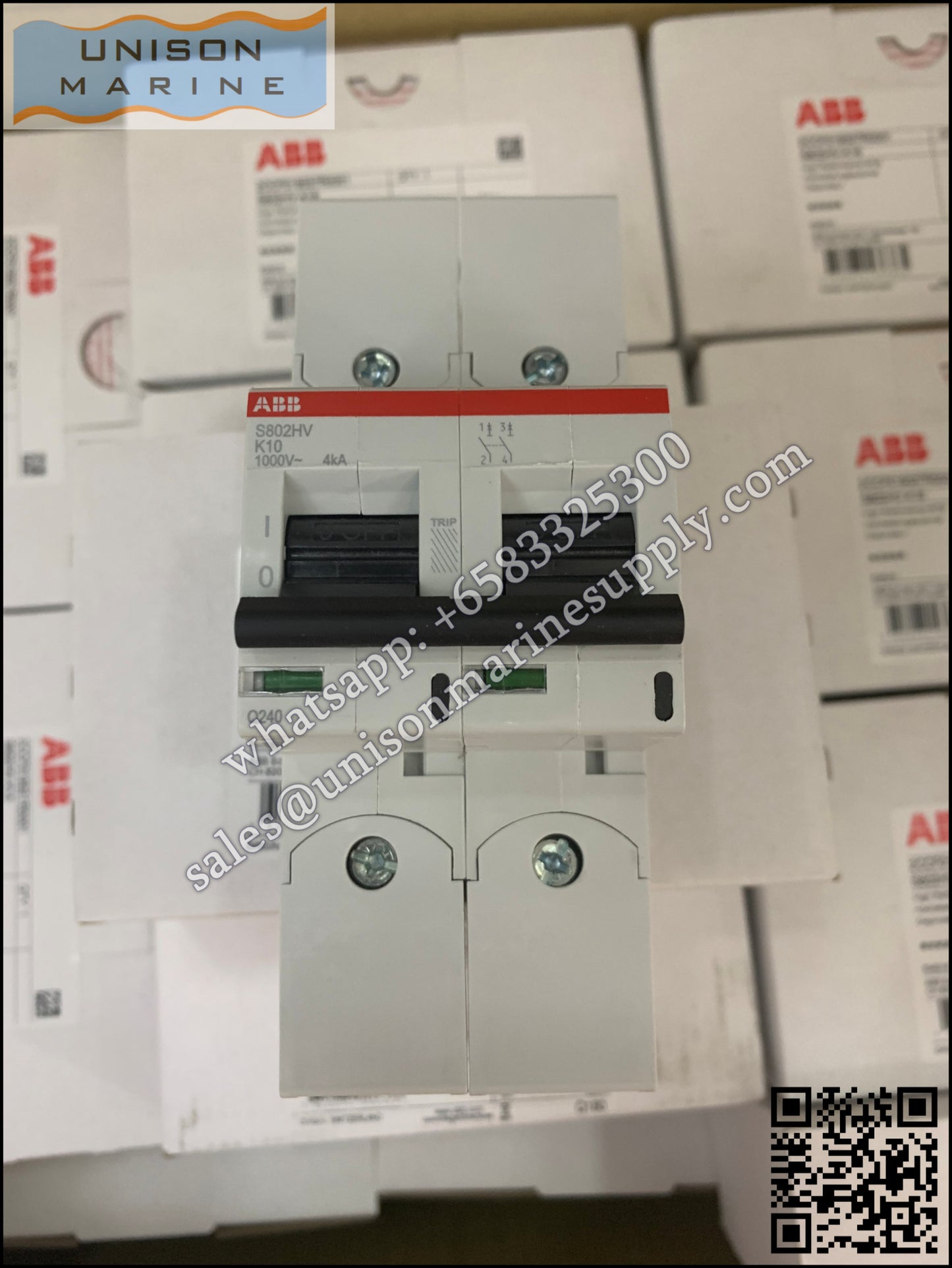 ABB High Performance MCB S802HV-K10,2CCF019021R0001