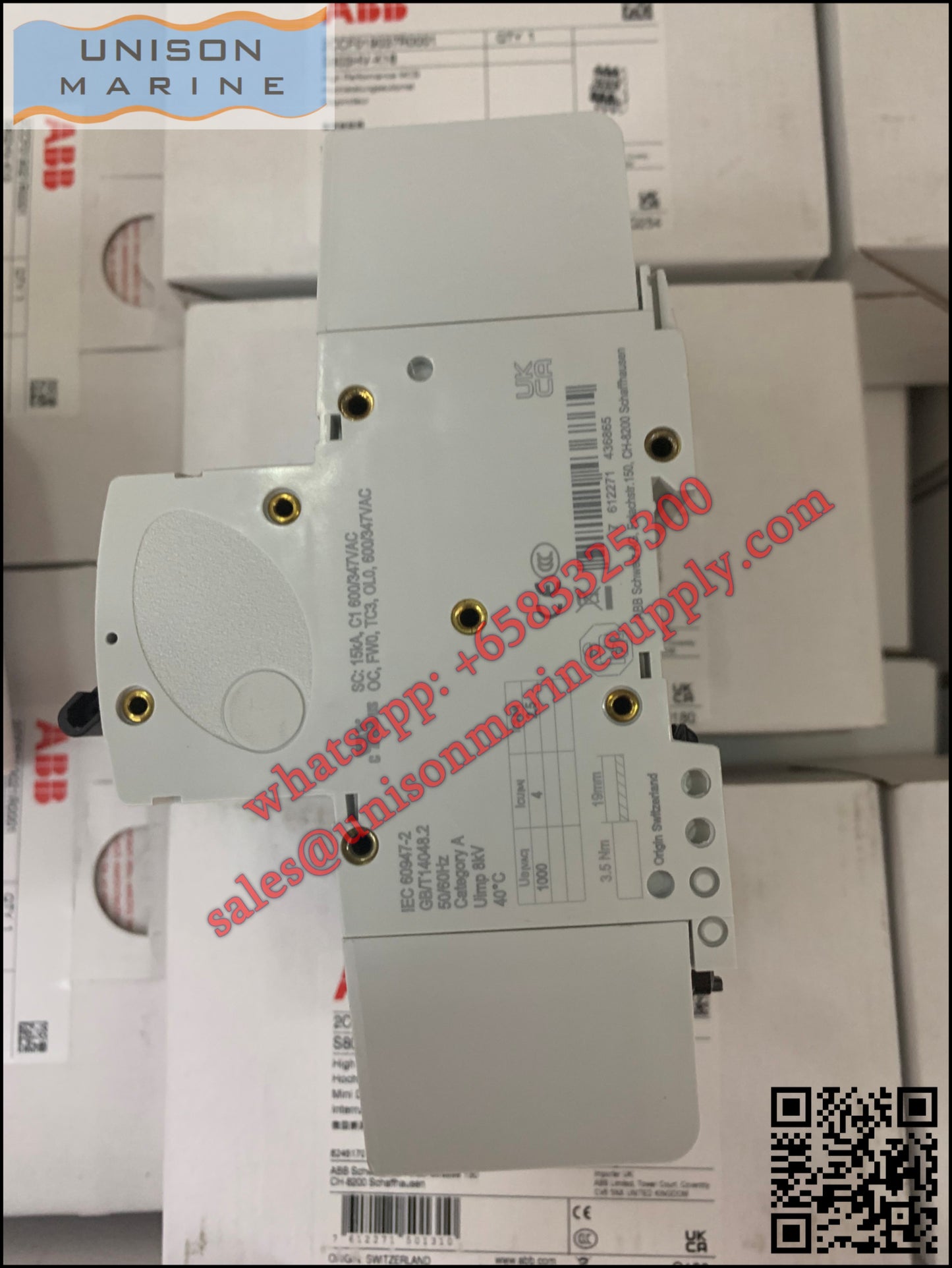 ABB High Performance MCB: S803HV-K16, 2CCF019037R0001