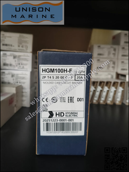 Hyundai Marine Circuit Breaker (MCCB) - HGM100H 2PT4S2000C 00020F