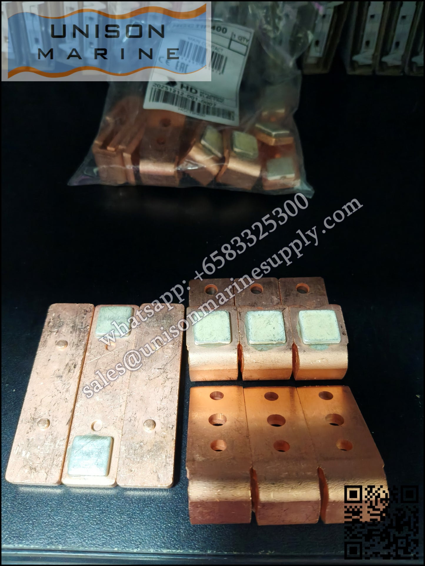 Hyundai Marine Magnetic Contactors Accessories - Main Contact HGCTIP185