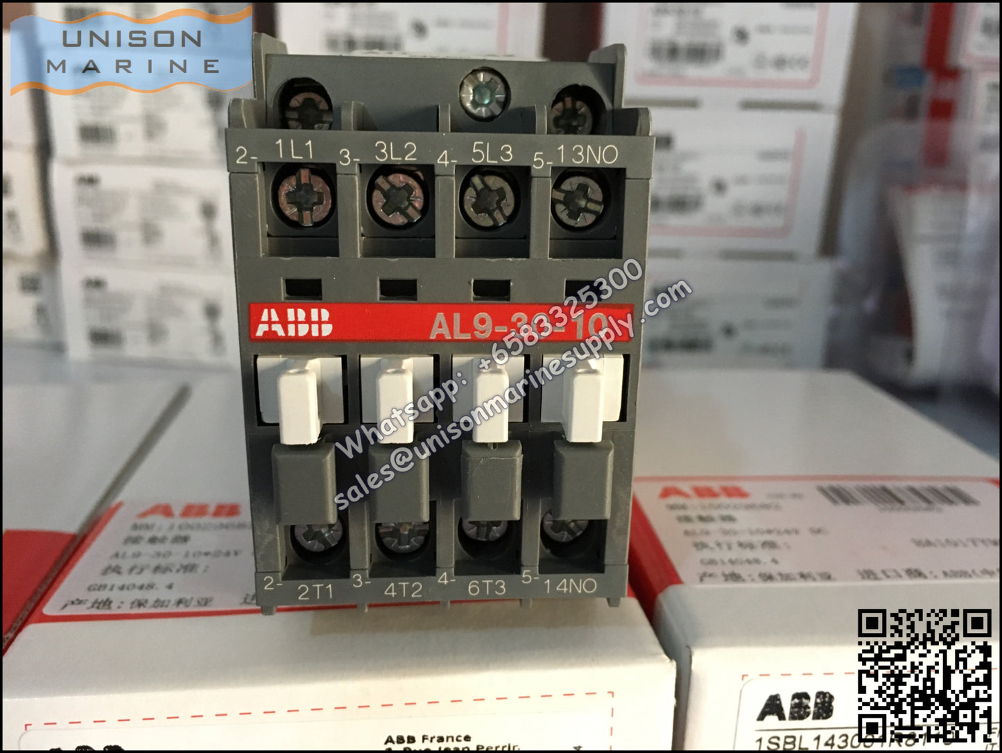 ABB Magnetic Contactors AL Series : AL9-30-10 / AL9-30-01