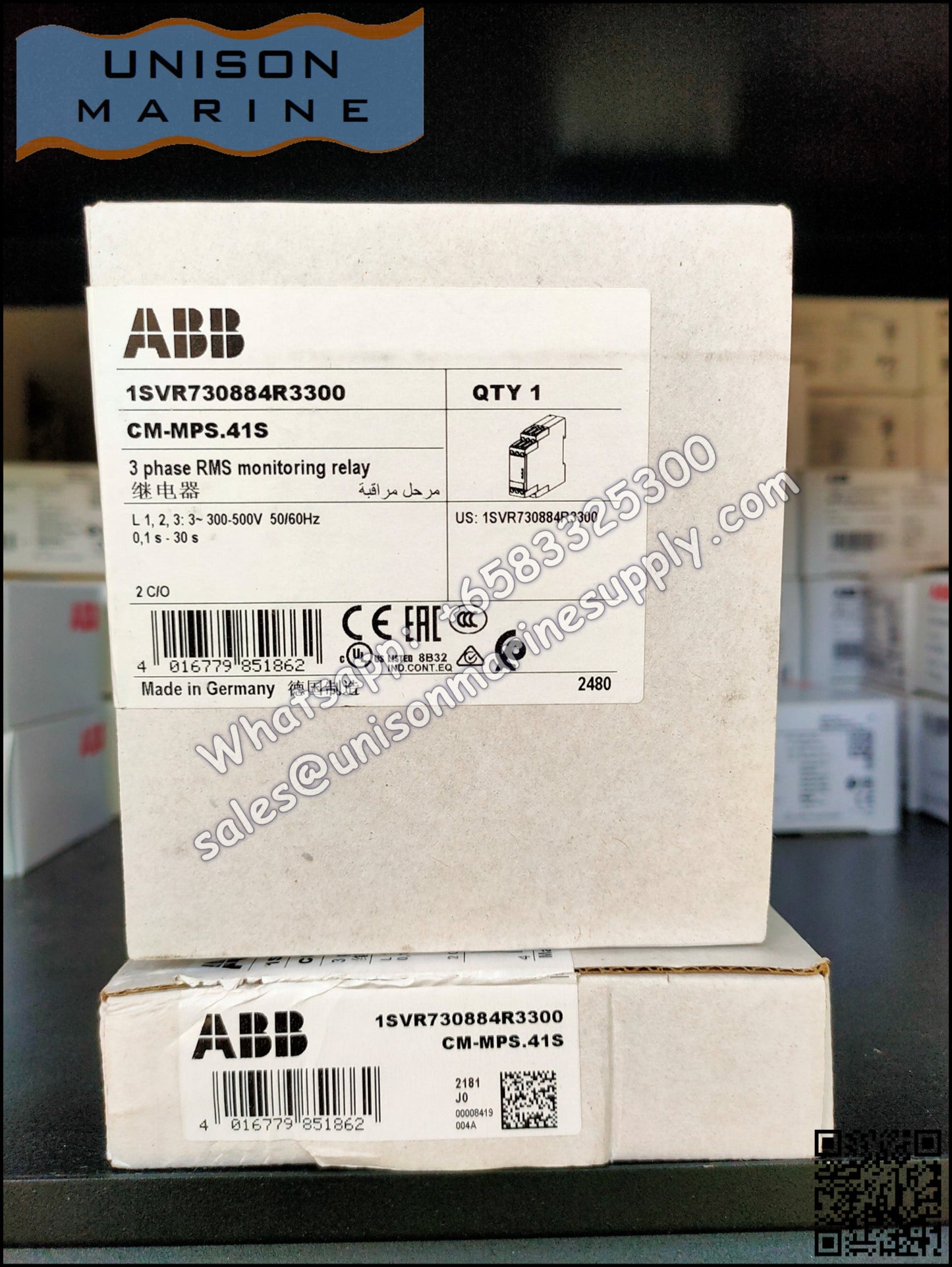 ABB multifunctional three-phase monitoring relays CM-MPS.41S